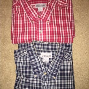 Set of 2 Carhartt short sleeve size 2XL